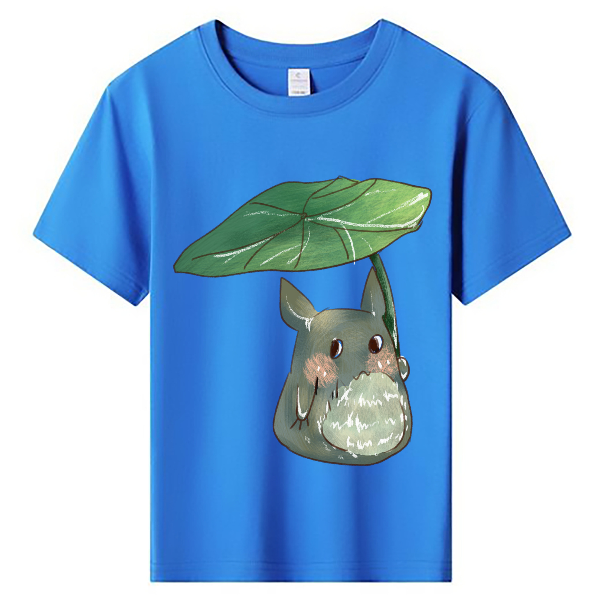 （画像用） となりのトトロ 草壁メイ 草壁サツキ My Neighbor Totoro Satsuki Kusakabe Mei Kusakabe 綿100％キッズTシャツ（フロントプリント）